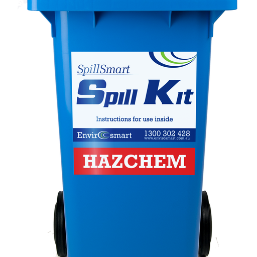 SpillSmart Hazchem Spill Kits 120L-Wheelie Bin